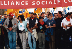 L’Alliance sociale continentale (ASC) a été formée en 1997 par des organisations sociales et syndicales de 35 pays des Amériques s’opposant à la mondialisation et au libre-échange. / Courtoisie de l’Association québécoise des organismes de coopération internationale – AQOCI