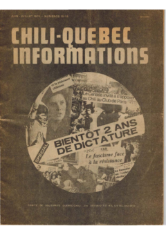 Chili-Québec Informations, no. 15-16, juin-juillet 1975