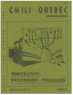 Bulletin Chili-Québec Informations Nº22 Jan-Fev 1977