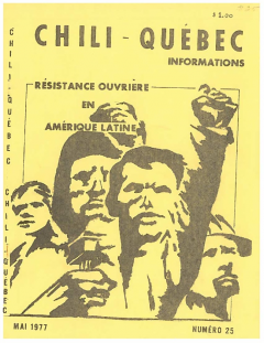 Bulletin Chili-Québec Informations Nº25 Mai 1977