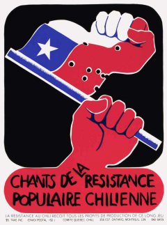 Chants de la résistance populaire chilienne / Courtoisie du Centre de recherche en imagerie populaire CRIP
