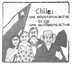 Chili: une résistance active exige une solidarité active / Courtoisie Suzanne Chartrand – Comité Québec-Chili