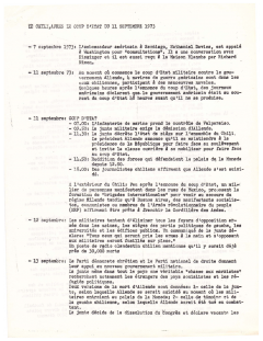 Le Chili, après le coup d’état du 11 septembre 1973 / Courtoisie de Suzanne Chartrand – Comité Québec-Chili
