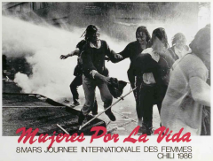 Journée internationale des femmes 1986 Chili / Courtoisie du Centre de recherche en imagerie populaire CRIP