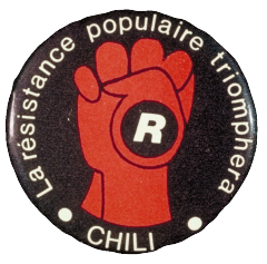 La résistance populaire triomphera Chili / Courtoisie du Centre de recherche en imagerie populaire CRIP