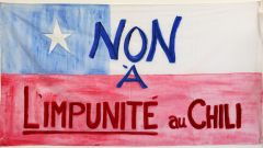 Non à l’impunité au Chili Comité chilien pour les droits humains / Courtoisie du Comité chilien pour les droits humains