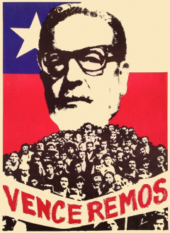Salvador Allende Venceremos / Courtoisie du Centre de recherche en imagerie populaire CRIP