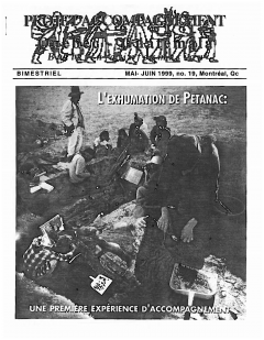 Bulletin d’information PAQG Nº 19 Mai – Juin 1999 / Courtoisie du Projet Accompagnement Québec-Guatemala