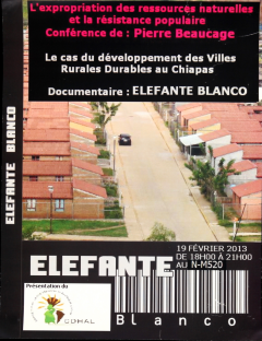 Conférence de Pierre Beaucage et Présentation du documentaire Elefante blanco, 19 février 2013