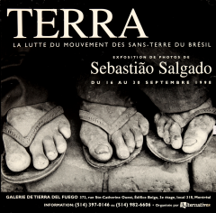 Terra la lutte du mouvement des Sans-Terre au Brésil expo photo organisée par Alternative 1998