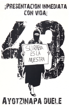 marche de l’EZLN en appuis au 43 faltan d’Ayotzinapa, 2014