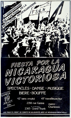 Fiesta por la Nicaragua victoriosa, 19 juillet 1986