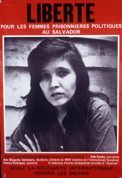 Liberté pour les femmes prisonnières politiques au Salvador,1987