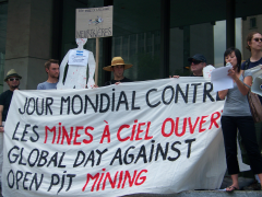 Manifestation contre les mines à ciel ouvert, 22 juillet 2010, CDHAL 017