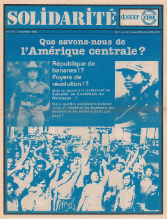 Couverture Solidarité, vol.5, no.1, décembre 1980_CISO