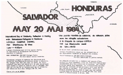Journée de solidarité avec les réfugiés salvadoriens, 20 mai 1984