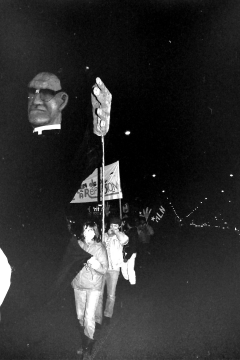 La paix en Amérique centrale, oui! Marche-célébration Romero 24 mars 1988 (3)