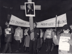 Les disparus, vivants nous les voulons! Marche-célébration Romero 24 mars 1986 (2)