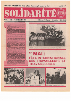 Solidarité, vol.4, no.6 mai-juin 1980