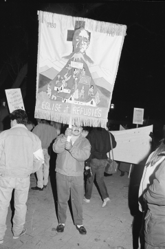 Marche-célébration Romero 24 mars 1990, Montréal (89)