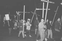 Marche-célébration Romero 24 mars 1990, Montréal (90)