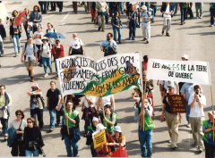 Les ami.e.s de la terre, Marche des peuples, 21 avril 2001