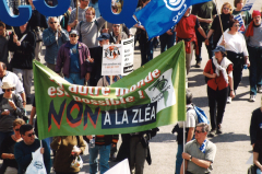 Non à la ZLÉA, Marche des peuples, 21 avril 2001