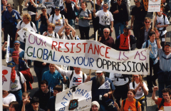 Our resistance, Marche des peuples, 21 avril 2001