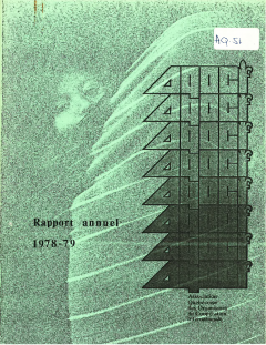 Rapport annuel de l’AQOCI 1978-79