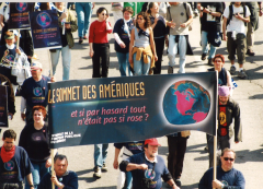 Syndicat de la fonction publique, Marche des peuples, 21 avril 2001